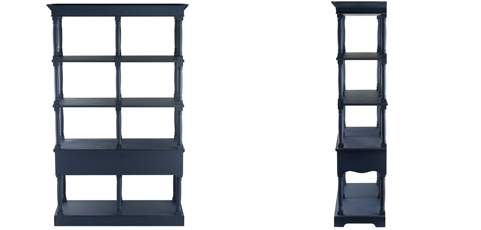 Винтажный Стеллаж Margery Blue Винтажный Стеллаж Margery Blue - Loft-Concept в Омске