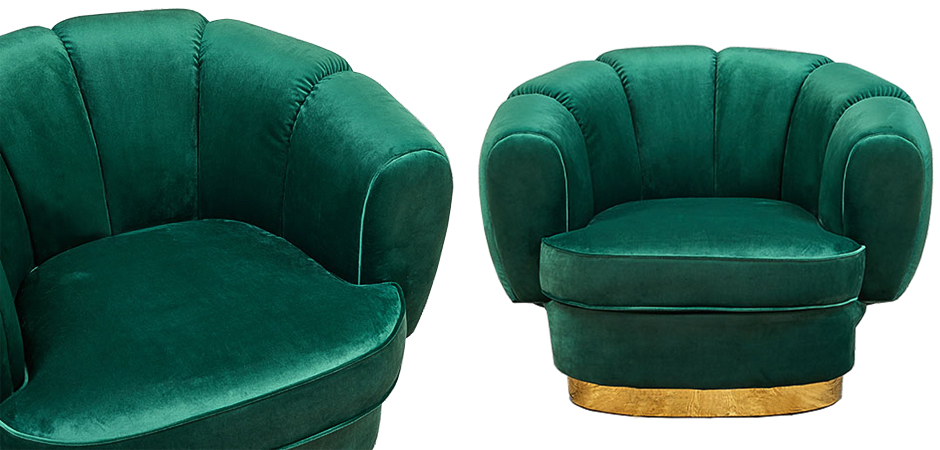 Кресло Emerald Softness Armchair Кресло Emerald Softness Armchair - Loft-Concept в Омске
