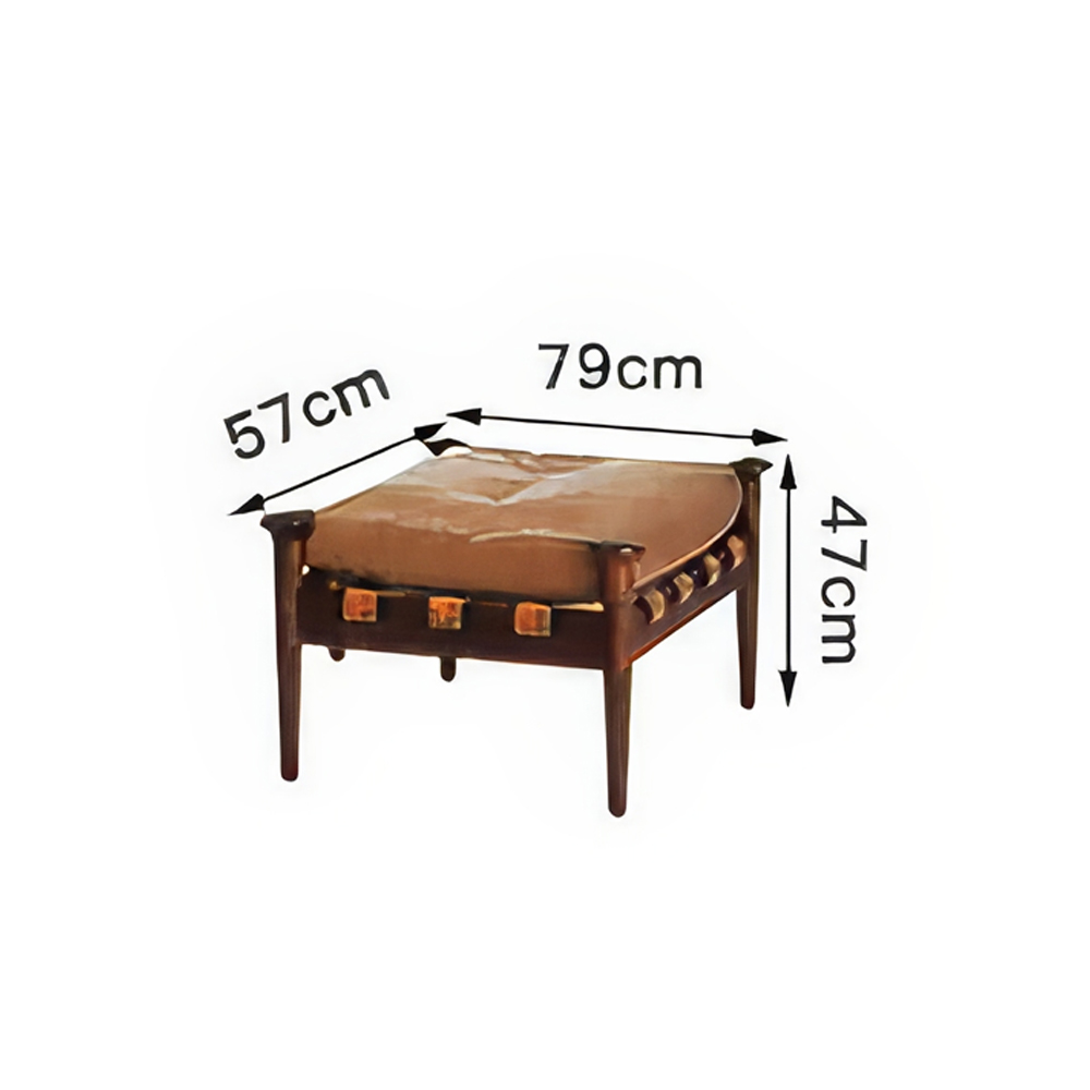 Пуф с каркасом из дерева и обивкой из ткани букле Furniture Medieval Пуф с каркасом из дерева и обивкой из ткани букле Furniture Medieval в Омске
