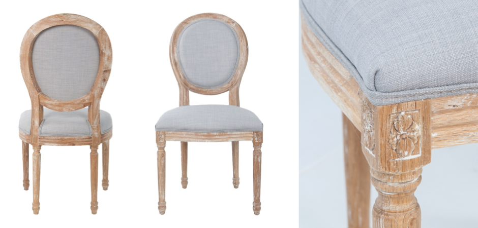 Стул French chairs Provence Light grey Chair Стул French chairs Provence Light grey Chair - Loft-Concept в Омске