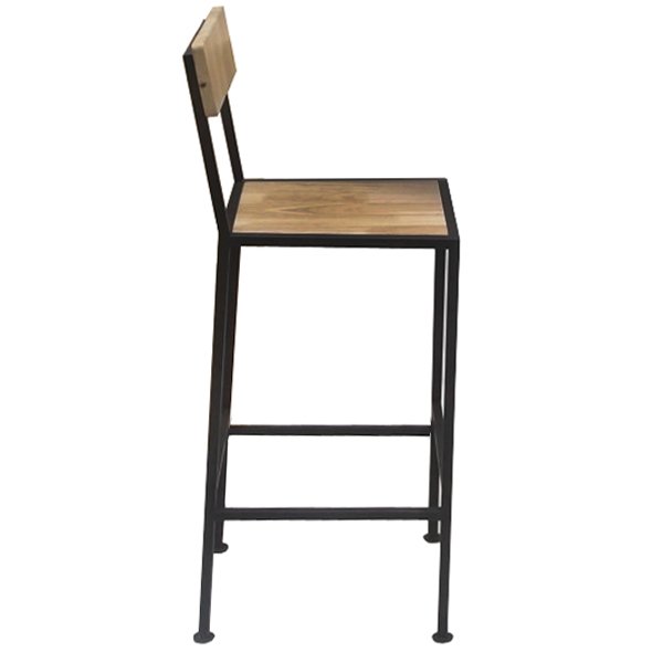 Барный стул Kraft Loft bar stool Коричневый Черный в Омске | Loft Concept 