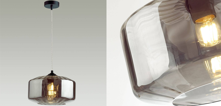 Подвесной светильник Multicolored Glass Smoky Подвесной светильник Multicolored Glass Smoky - Loft-Concept в Омске
