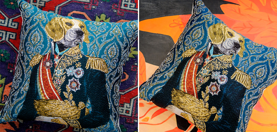 Декоративная подушка Emperor Dog Декоративная подушка Emperor Dog - Loft-Concept в Омске
