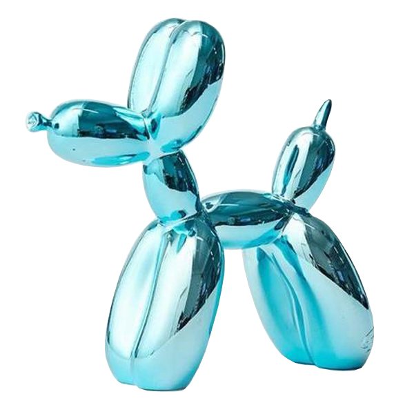 Статуэтка Jeff Koons Balloon Dog Turquoise Бирюзовый в Омске | Loft Concept 