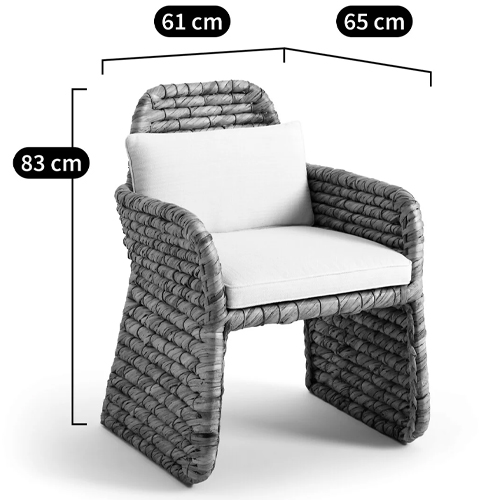 Плетеное кресло Madge Wicker Armchair в Омске