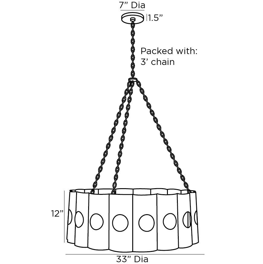 Люстра Arteriors SACRAMENTO CHANDELIER в Омске