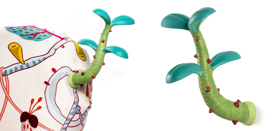 Аксессуар Seletti Hangers Sprout Medium Coloured L Аксессуар Seletti Hangers Sprout Medium Coloured L - Loft-Concept в Омске