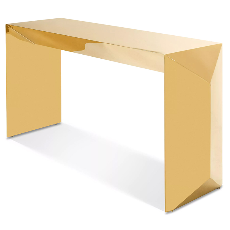 Консоль Eichholtz Console Table Carlow Gold Золотой в Омске | Loft Concept 