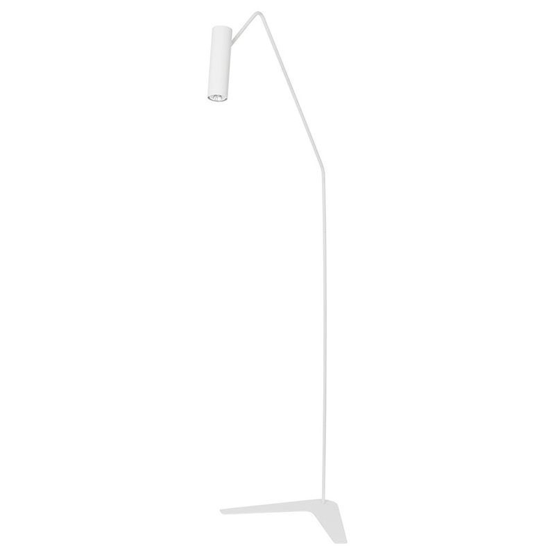 Торшер Tibo Trumpet Floor Lamp white Белый в Омске | Loft Concept 