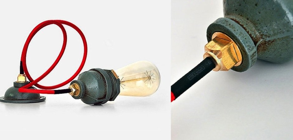 Подвесной светильник Steampunk Cage Glass Edison Ceiling Lamp Подвесной светильник Steampunk Cage Glass Edison Ceiling Lamp - Loft-Concept в Омске