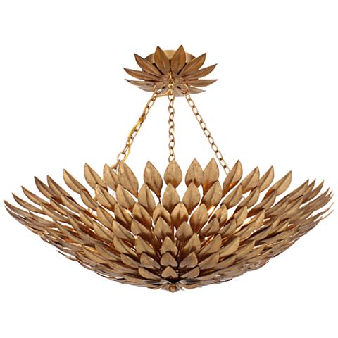 Люстра Crystorama Broche plumage  Antique Gold CHANDELIER Золотой в Омске | Loft Concept 