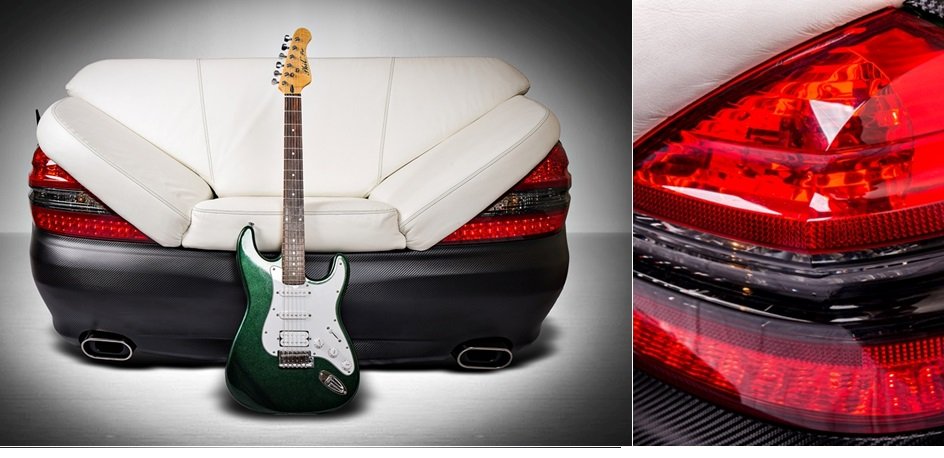 Диван MERCEDES BENZ SL AMG ROOM - Loft-Concept в Омске