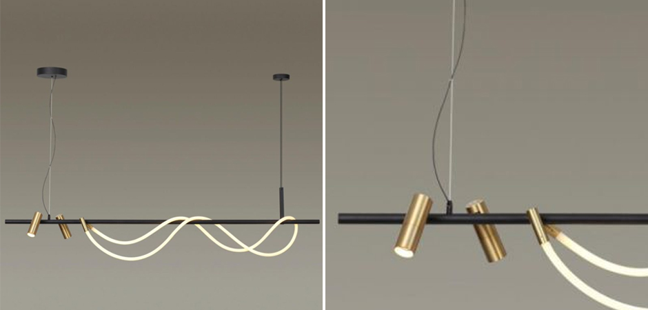 Подвесной Светильник LUKE LAMPCO TRACER LAMP Ширина 180 см Подвесной Светильник LUKE LAMPCO TRACER LAMP Ширина 180 см - Loft-Concept в Омске