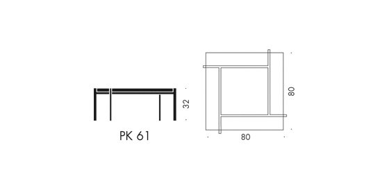 Журнальный стол PK61 Glass в Омске