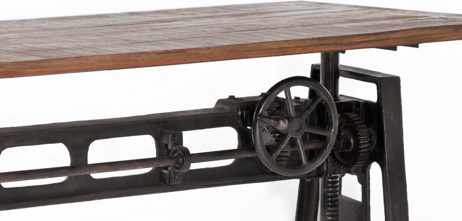 Стол GARIBALDI Dining Table Industrial Стол GARIBALDI Dining Table Industrial - Loft-Concept в Омске