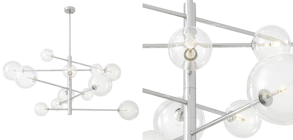 Люстра Chandelier Argento L Nickel Люстра Chandelier Argento L Nickel - Loft-Concept в Омске