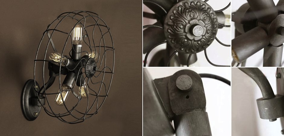 Бра Grinder Loft Industrial Mill - Loft-Concept в Омске