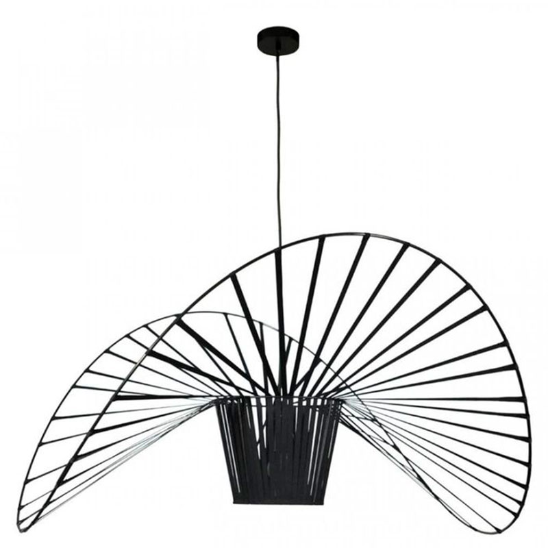 Светильник подвесной Friture Vertigo Pendant Black диаметр 100 Черный в Омске | Loft Concept 