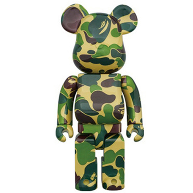 Статуэтка Bearbrick Camouflage Green Зеленый в Омске | Loft Concept 