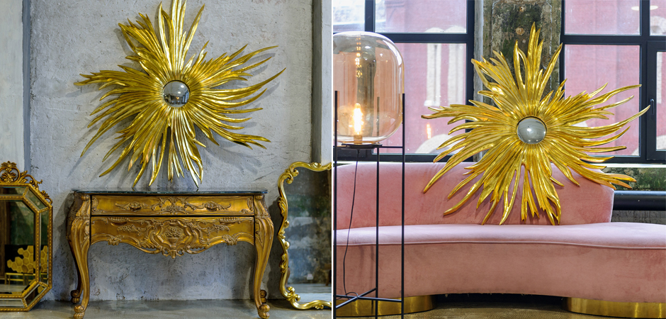 Зеркало Flower Sun Mirror - Loft-Concept в Омске