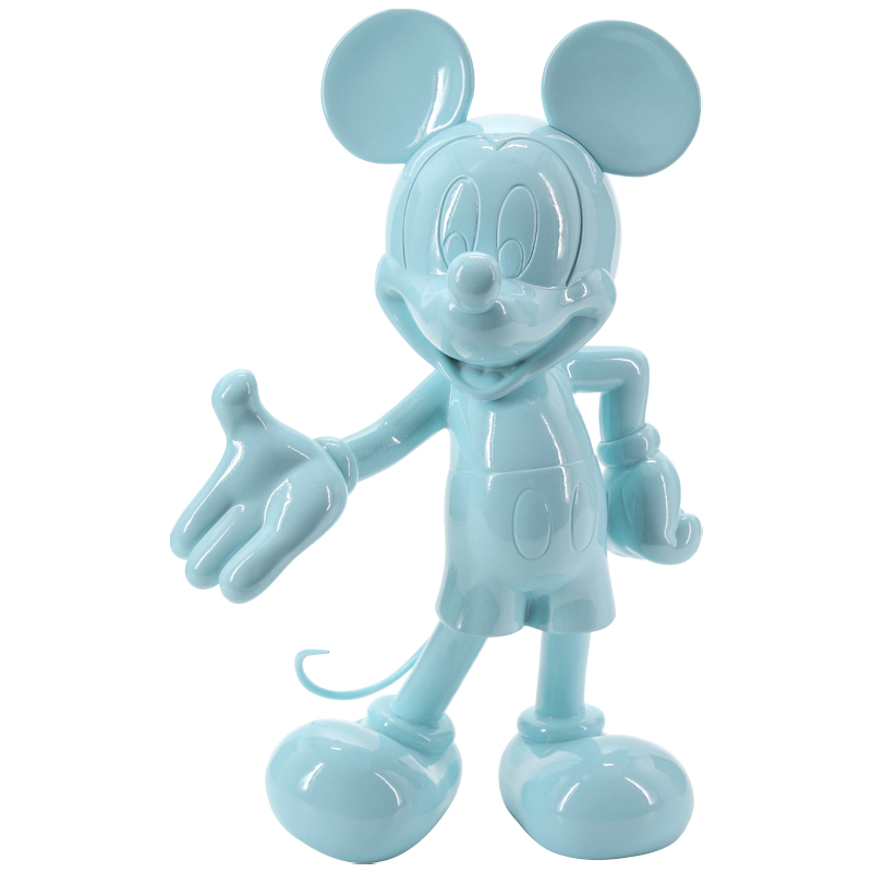 Статуэтка Mickey Mouse statuette blue Голубой пастельный в Омске | Loft Concept 