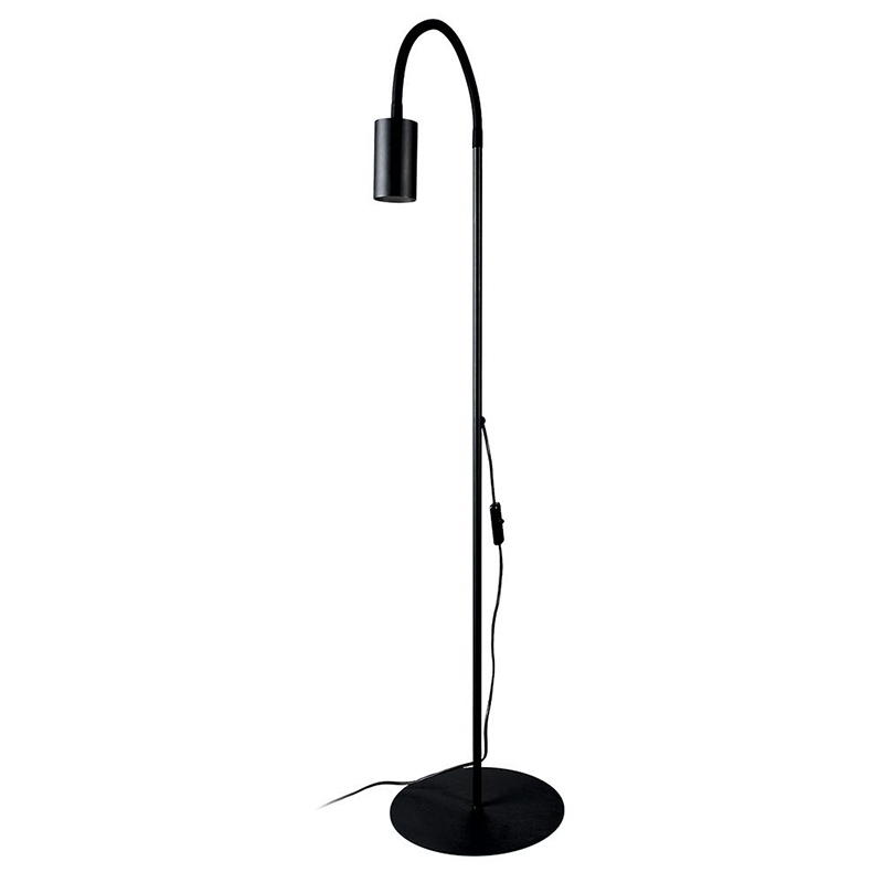 Торшер Noor Trumpet Floor Lamp black Черный в Омске | Loft Concept 