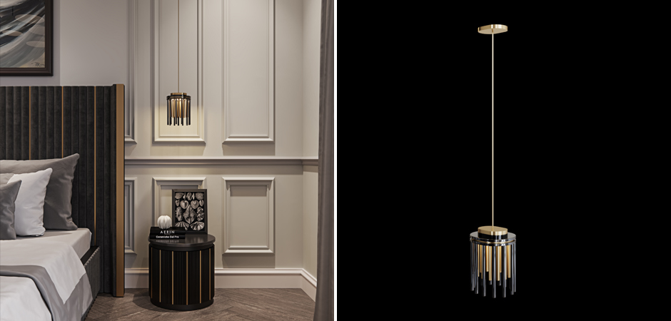 Подвесной светильник из латуни Coliseum Black Подвесной светильник из латуни Coliseum Black - Loft-Concept в Омске