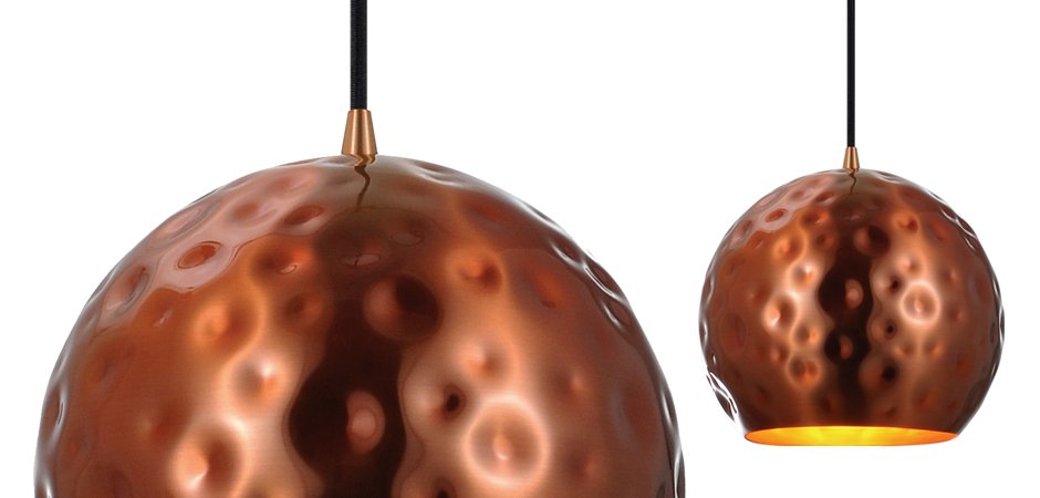 Подвесной светильник Copper loft pendant lamp sphere Подвесной светильник Copper loft pendant lamp sphere - Loft-Concept в Омске