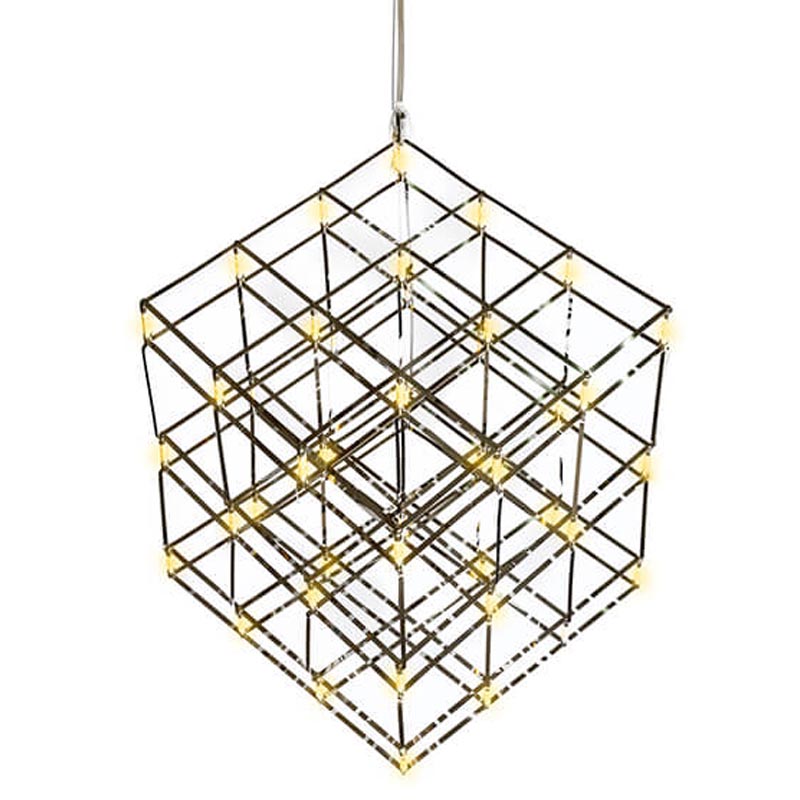 Люстра Moooi Tesseract Yellow lamp S Хром в Омске | Loft Concept 