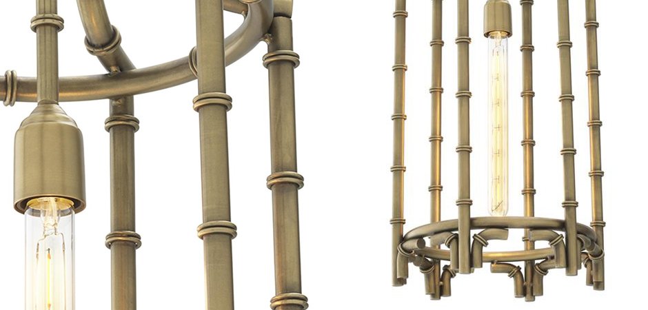 Люстра Eichholtz Lantern Vasco Brass - Loft-Concept в Омске