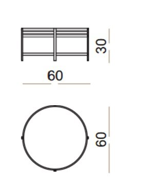 Столик Ula Low table ULA001 в Омске