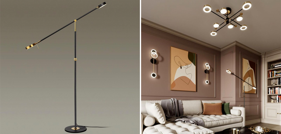 Торшер с регулировкой Bendik Lighting - Loft-Concept в Омске