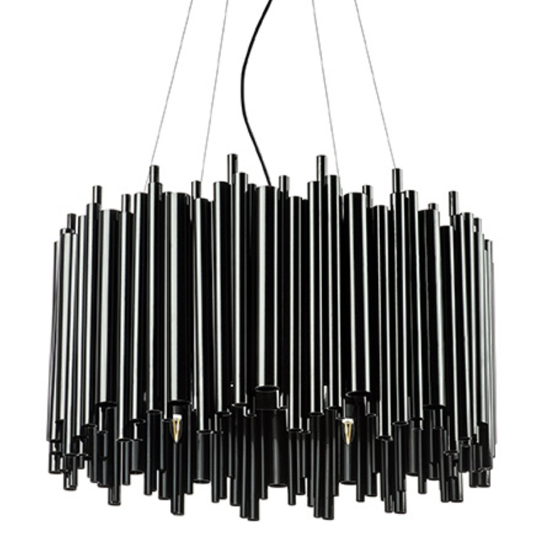 Люстра Delightfull Brubeck Chandelier Black Metal 60  в Омске | Loft Concept 