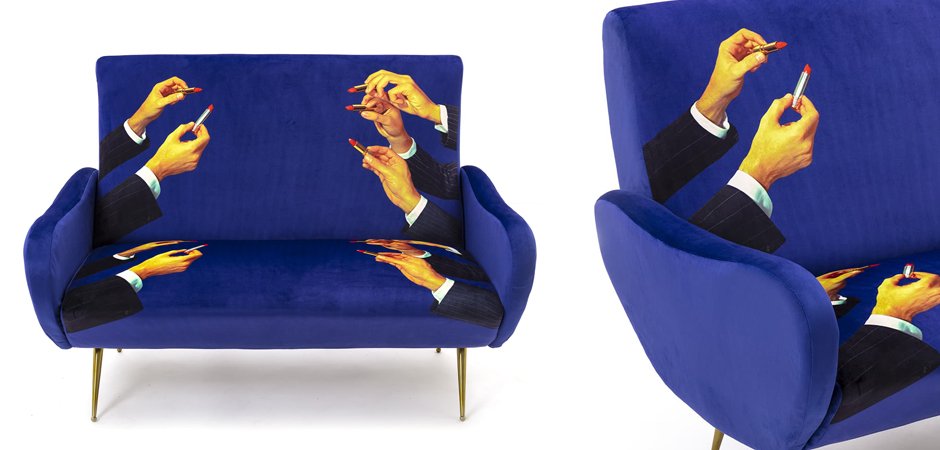 Диван Seletti Sofa Two Seater Lipsticks Диван Seletti Sofa Two Seater Lipsticks - Loft-Concept в Омске