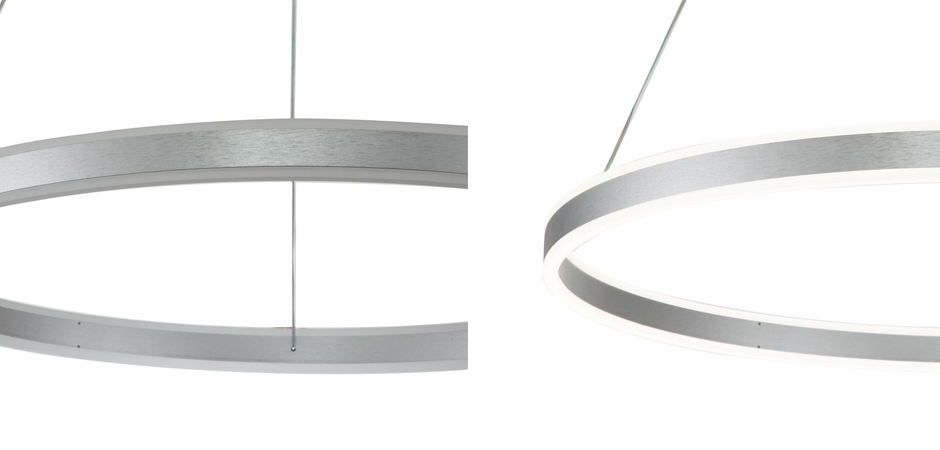 Подвесной светильник Neo Circles One Silver Подвесной светильник Neo Circles One Silver - Loft-Concept в Омске