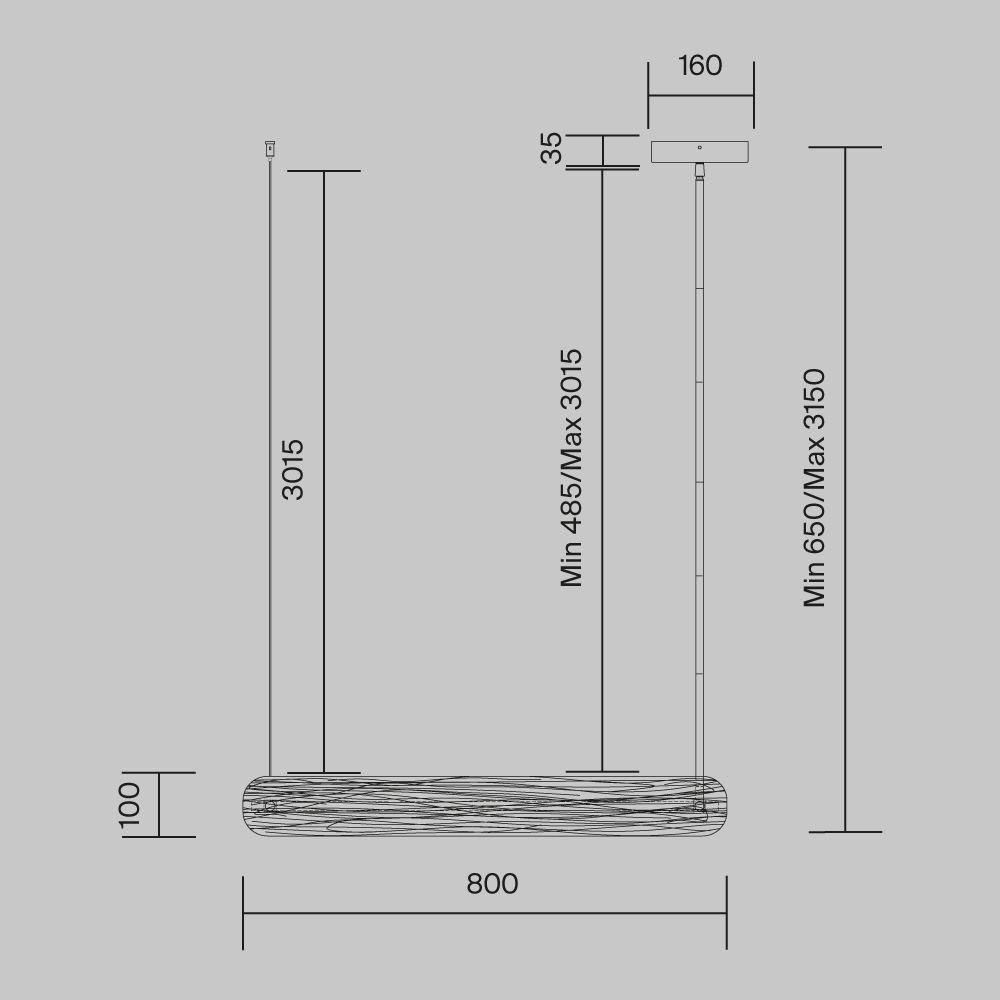 Подвесной светильник Frostum в Омске