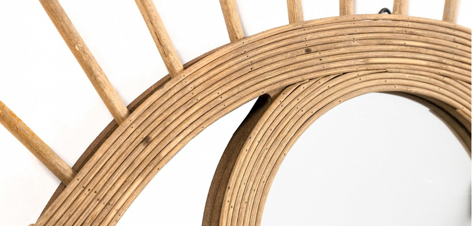 Зеркало Mirror Wooden Eye Зеркало Mirror Wooden Eye - Loft-Concept в Омске