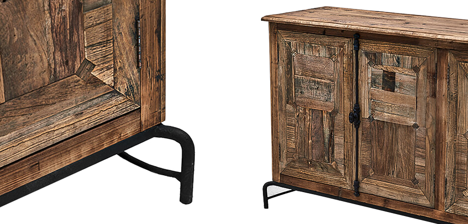 Комод деревянный в стиле Лофт Ennio Wood Commode Комод деревянный в стиле Лофт Ennio Wood Commode - Loft-Concept в Омске