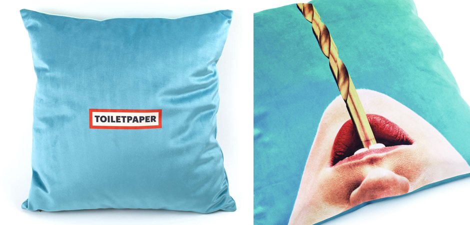 Подушка Seletti Cushion Drill Design Toiletpaper Подушка Seletti Cushion Drill Design Toiletpaper - Loft-Concept в Омске