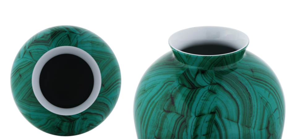 Ваза Malachite Vase barrel Ваза Malachite Vase barrel - Loft-Concept в Омске