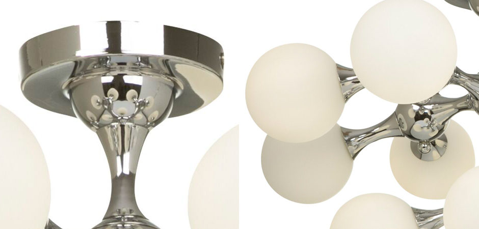 Потолочный светильник MOONDROP Lamp Chromium 13 Потолочный светильник MOONDROP Lamp Chromium 13 - Loft-Concept в Омске