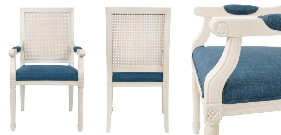 Стул French chairs Provence Garden White ArmChair Стул French chairs Provence Garden White ArmChair - Loft-Concept в Омске