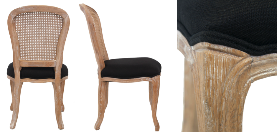 Стул French chairs Provence Neman Black Rattan Chair - Loft-Concept в Омске