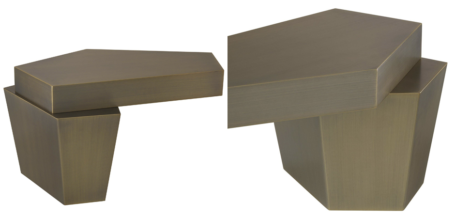 Кофейный стол Eichholtz Coffee Table Calabasas Low brass Кофейный стол Eichholtz Coffee Table Calabasas Low brass - Loft-Concept в Омске