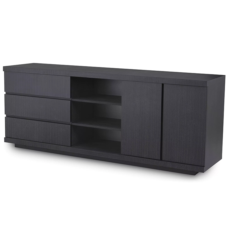 Комод Eichholtz Dresser Crosby Black Черный в Омске | Loft Concept 