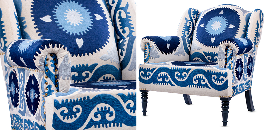 Кресло Accent Chairs Indigo Sun Кресло Accent Chairs Indigo Sun - Loft-Concept в Омске