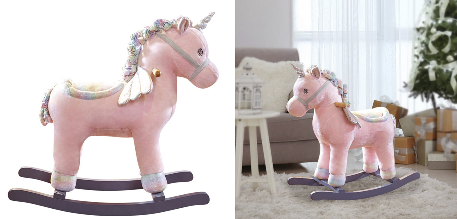 Лошадка-качалка розовая Mandy Pony - фото