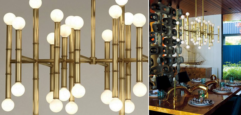 Люстра Meurice Rectangular Chandelier Jonathan Adler Люстра Meurice Rectangular Chandelier Jonathan Adler - Loft-Concept в Омске