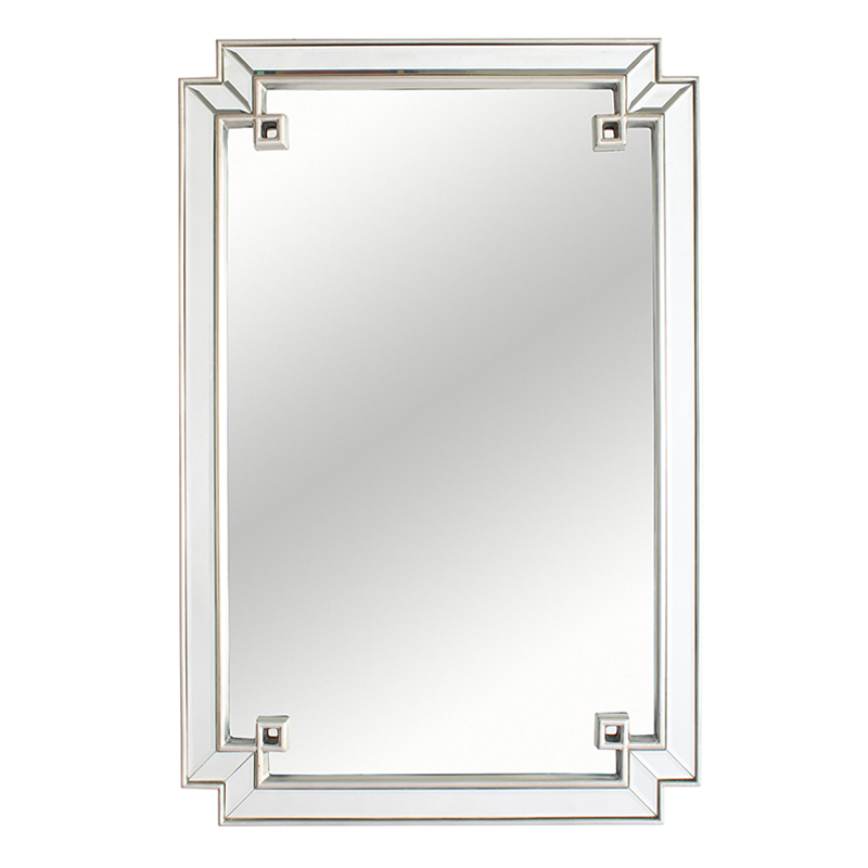 Зеркало Wallace Mirror silver Серебряный в Омске | Loft Concept 