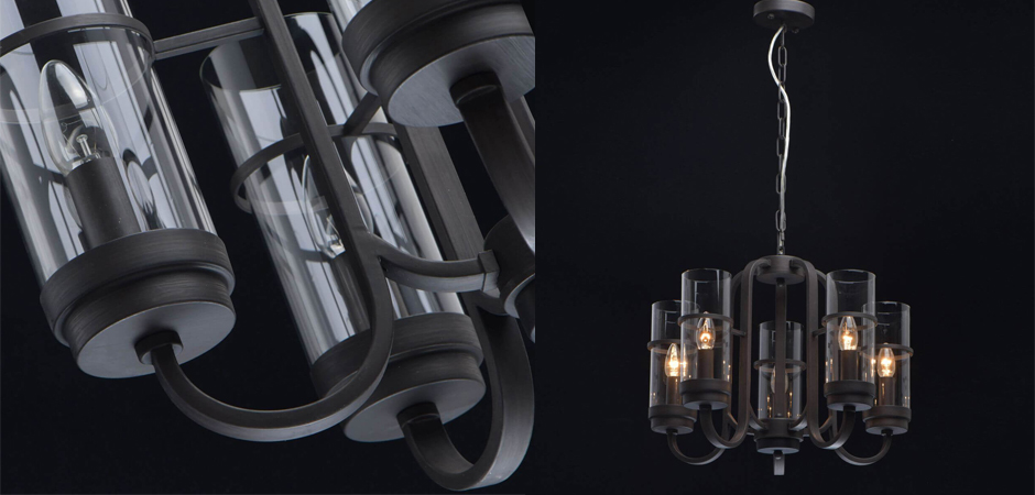 Люстра Glass Beaker lamps 5 Люстра Glass Beaker lamps 5 - Loft-Concept в Омске